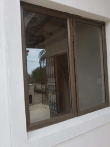 Installed Aluminium Window