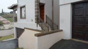 Short Bronze Aluminium Balustrades